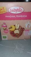 Mängden socker i Babybio Manzana, frambuesa