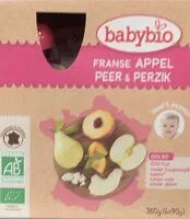 Mängden socker i Compote poire pêche