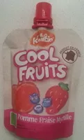 Mängden socker i Cool Fruits - Pomme Fraise Myrtille