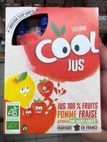 Mängden socker i Cool jus pomme fraise
