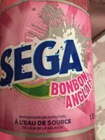 Mängden socker i Limonade Sega bonbon anglais