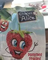 Mängden socker i Compote de pomme fraises allégée en sucres
