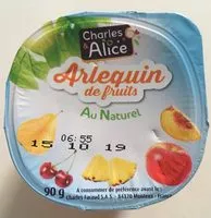 Mängden socker i Arlequin de fruits au naturel
