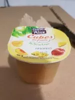 Mängden socker i Cube ananas au sirop leger