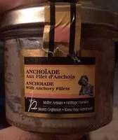 Mängden socker i ANCHOÏADE Aux Filet d’Anchois