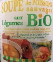 Mängden socker i Soupe de poissons sauvages aux légumes bio