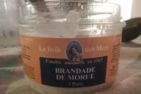 Mängden socker i Brandade de morue La Belle des mers