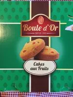 Mängden socker i Cakes aux fruits