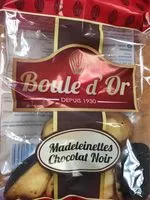 Mängden socker i Madeleinettes chocolat noir