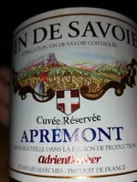 Mängden socker i vin de Savoie Apremont