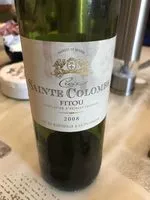 Mängden socker i Sainte colombe 2008