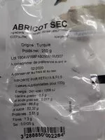 Mängden socker i Abricot sec