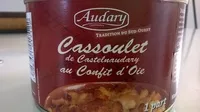 Mängden socker i Véritable cassoulet de Castelnaudary