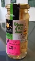 Mängden socker i Blanc d'ail doux