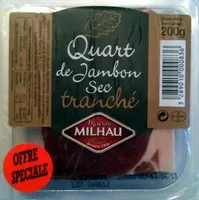 Mängden socker i Quart de Jambon sec tranché