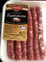 Mängden socker i Chipolatas supérieures