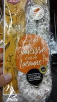 Mängden socker i Saucisse de lacaune