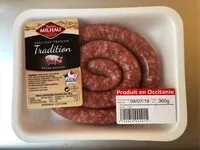 Mängden socker i Saucisse fraîche