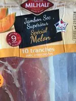 Mängden socker i Jambon sec spécial melon