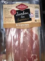 Mängden socker i Jambon sec Superieur