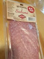 Mängden socker i 10 tranches de Salami
