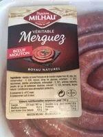 Mängden socker i Merguez