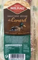 Mängden socker i Saucisse Sèche de Canard
