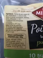 Mängden socker i Poitrine Roulée