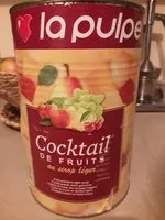 Mängden socker i Cocktail de fruits