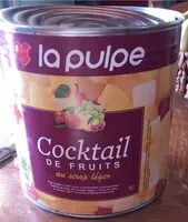 Mängden socker i Cocktail de fruits