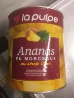 Mängden socker i Ananas en morceaux