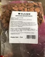 Mängden socker i Amandes Decortiquees