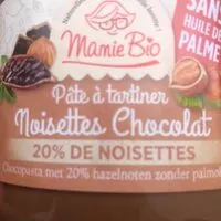 Mängden socker i Pâte à tartiner noisette