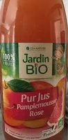 Mängden socker i Pur jus de pamplemousse rose biologique