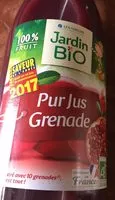 Mängden socker i 100% pur jus de grenade