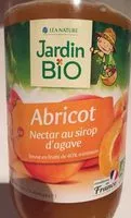 Mängden socker i Abricot Nectar au sirop d'agave