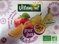 Mängden socker i Pur jus Multifruits
