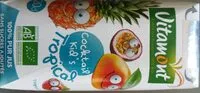 Mängden socker i Cocktail kid's tropical bio
