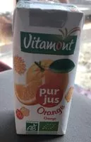 Mängden socker i Pur jus d'orange bio