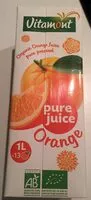 Mängden socker i Pur jus d'orange bio