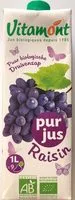 Mängden socker i Pur jus de raisin bio