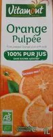 Mängden socker i Pur jus d'orange pulpée bio