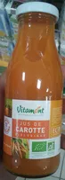 Mängden socker i Mini jus de carotte France bio