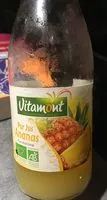 Mängden socker i Mini pur jus d'ananas bio
