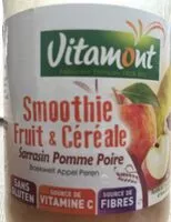 Mängden socker i Smoothie Fruit & Céréale