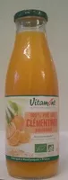 Mängden socker i Pur jus de clémentine bio