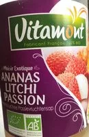 Mängden socker i Ananas litchi passion bio