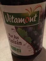 Mängden socker i Pur jus de raisin bio