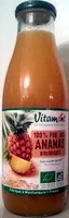 Mängden socker i Pur jus d'ananas bio
