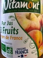 Mängden socker i Pur Jus Multifruit de France bio